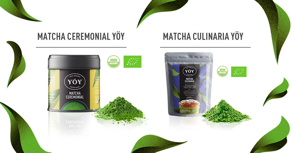 YÖY Superfoods té verde matcha y snacks saludables 100 peruanos